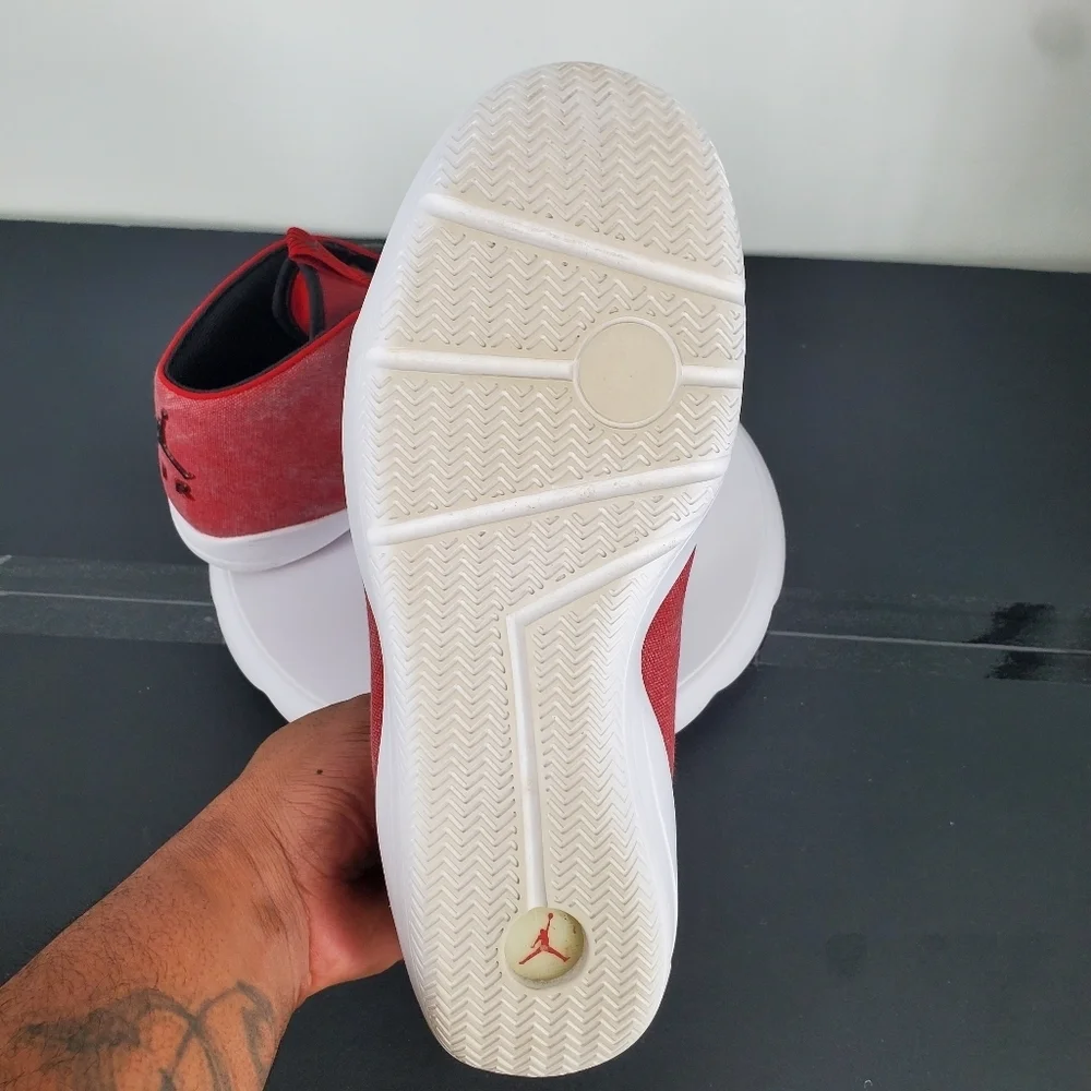 Nike Air Jordan Eclipse Chukka Gym Red Black White Men's 12.5 Shoes 881453-600